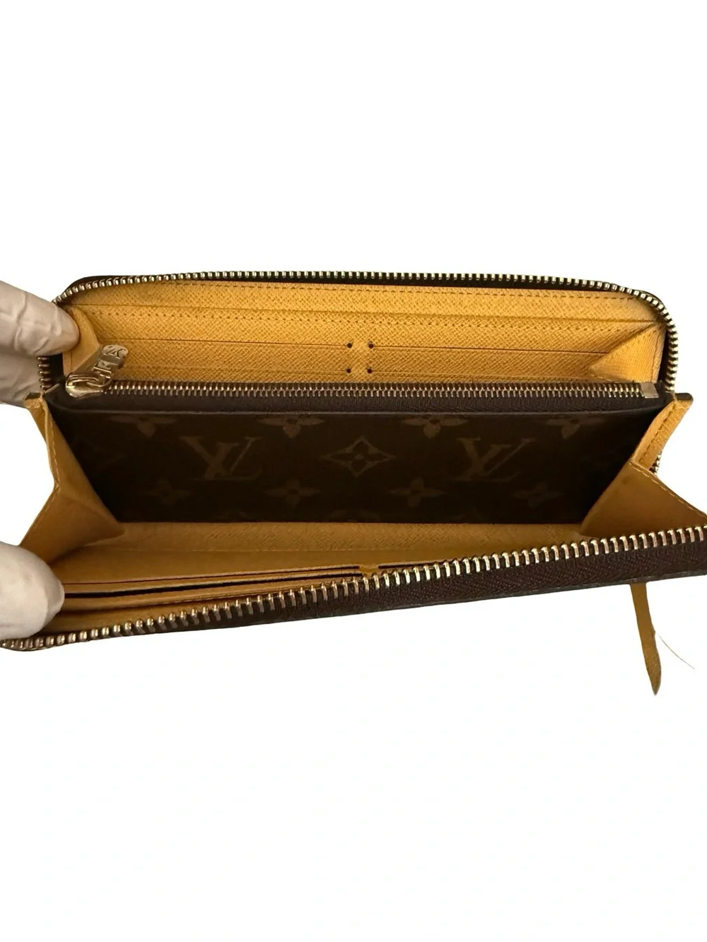 Louis Vuitton Monogram Portefeiulle Clemence Zippy Around Long Wallet